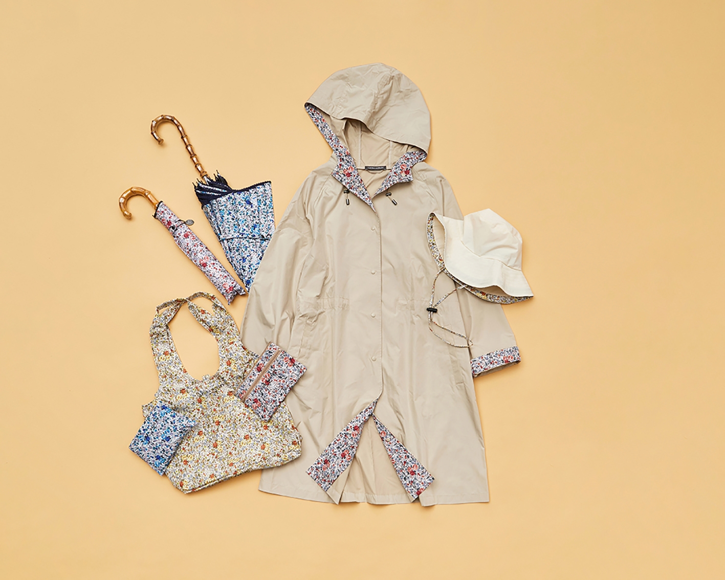 LAURA ASHLEY(ローラ アシュレイ)雨の日を楽しく!「ロウェナ」レインシリーズを 9月27日(水)より順次発売