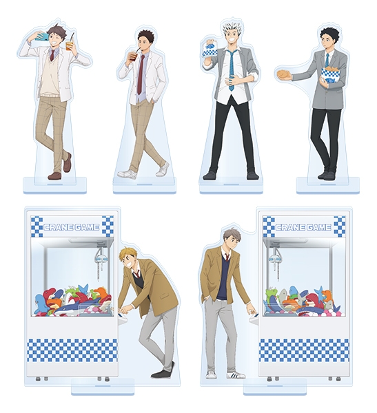 ▲GiGO コラボカフェ ハイキュー!! アクリルスタンド (全6種)