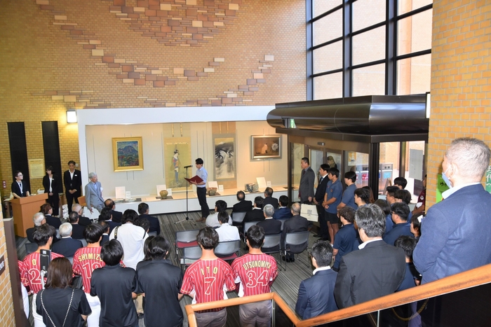 会場のエントランスホール