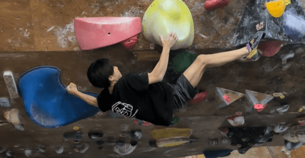 近畿大学附属高等学校山岳部1年生　中山拓弥選手　ワールドクライミング世界ユース選手権日本代表に選出