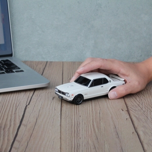 日産スカイライン2000GT-R Bluetooth無線マウス ホワイト