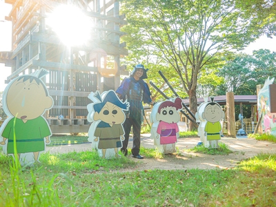 ▲映画の世界観を堪能できるエリア！