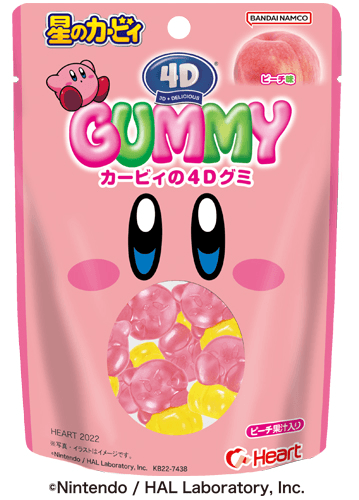 4Dグミ/星のカービィ パッケージ