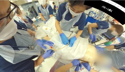 ▲日本医科大学 救急救命VR