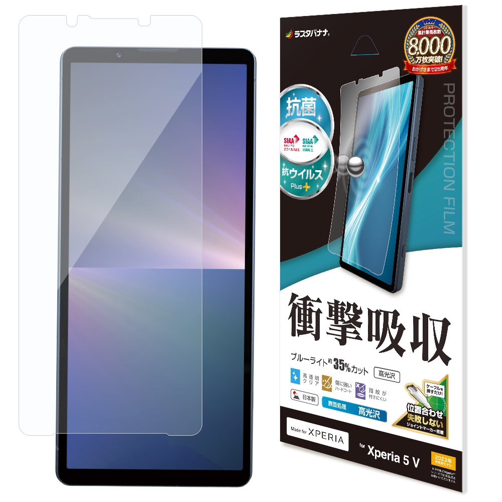 衝撃吸収フィルム(高光沢)