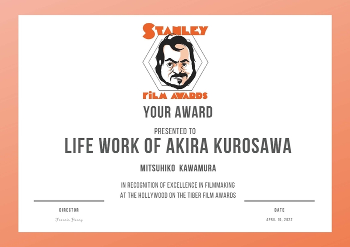 10か国の国際映画祭で受賞