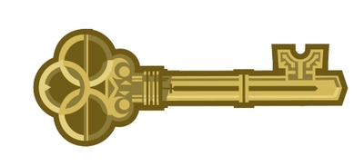 「特製鍵型しおり」イメージ