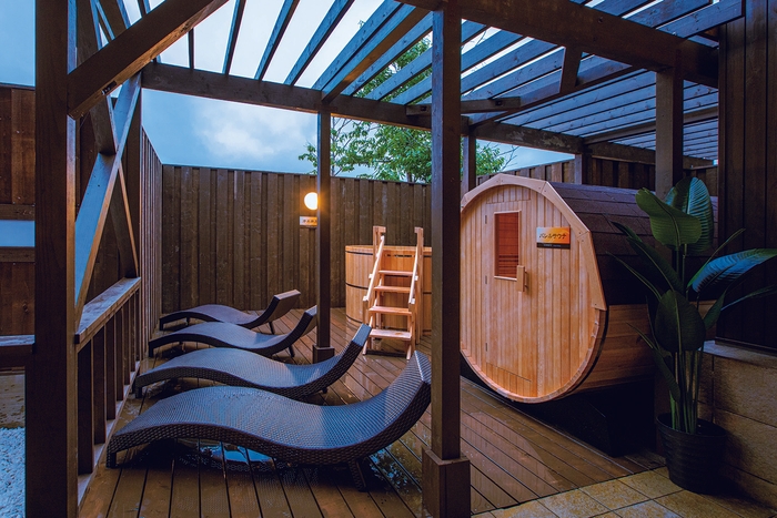 岩見沢温泉ほのか バレルサウナ