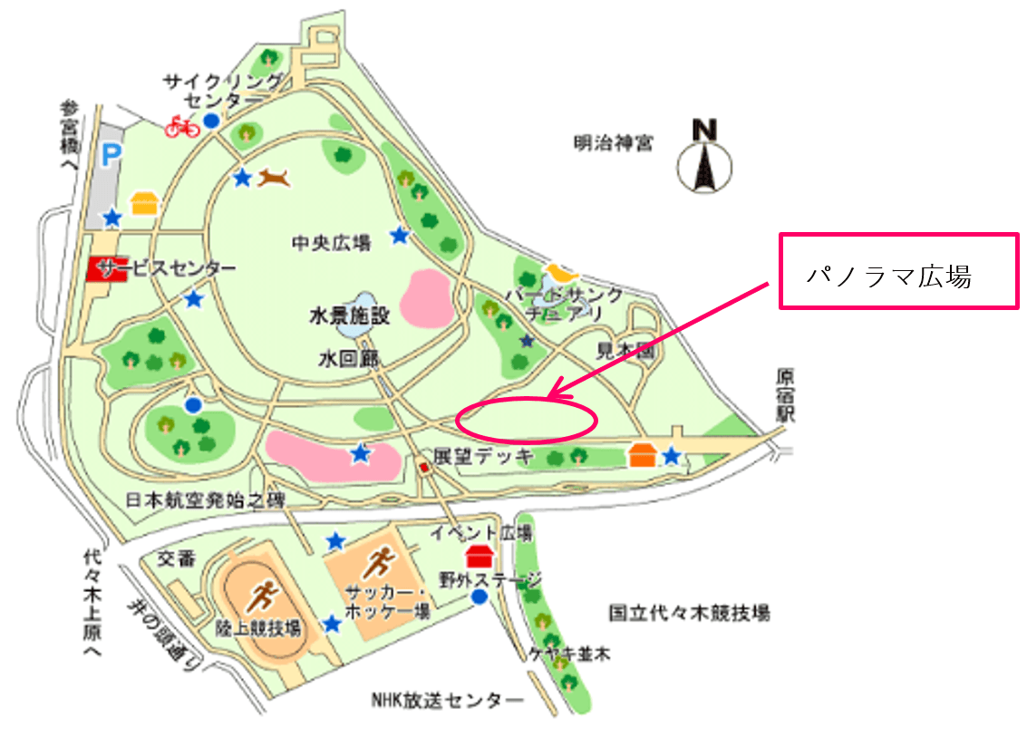 代々木公園 パノラマ広場