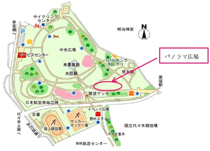 代々木公園 パノラマ広場