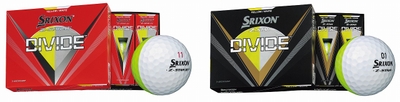 左：NEW「スリクソン Z-STAR XV DIVIDE」　右：NEW「スリクソン Z-STAR DIVIDE」