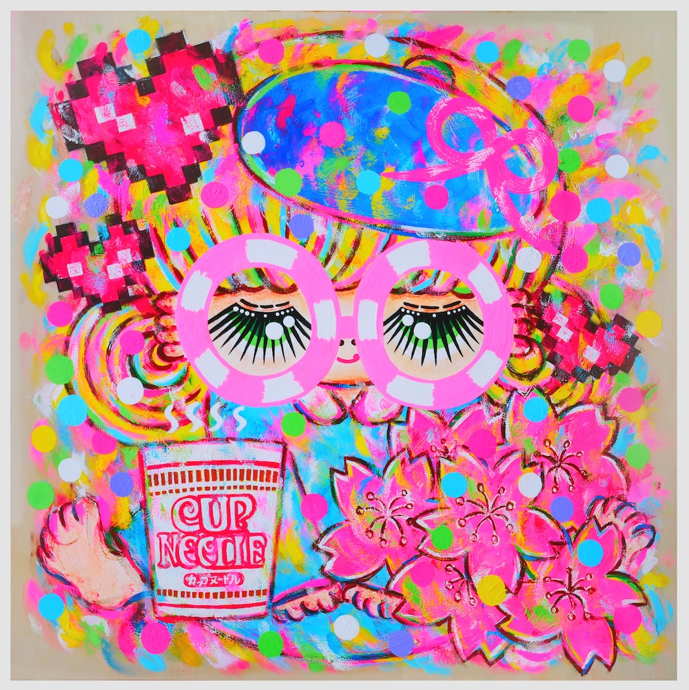 Happiness Beneath Cherry Blossoms(展示作品)