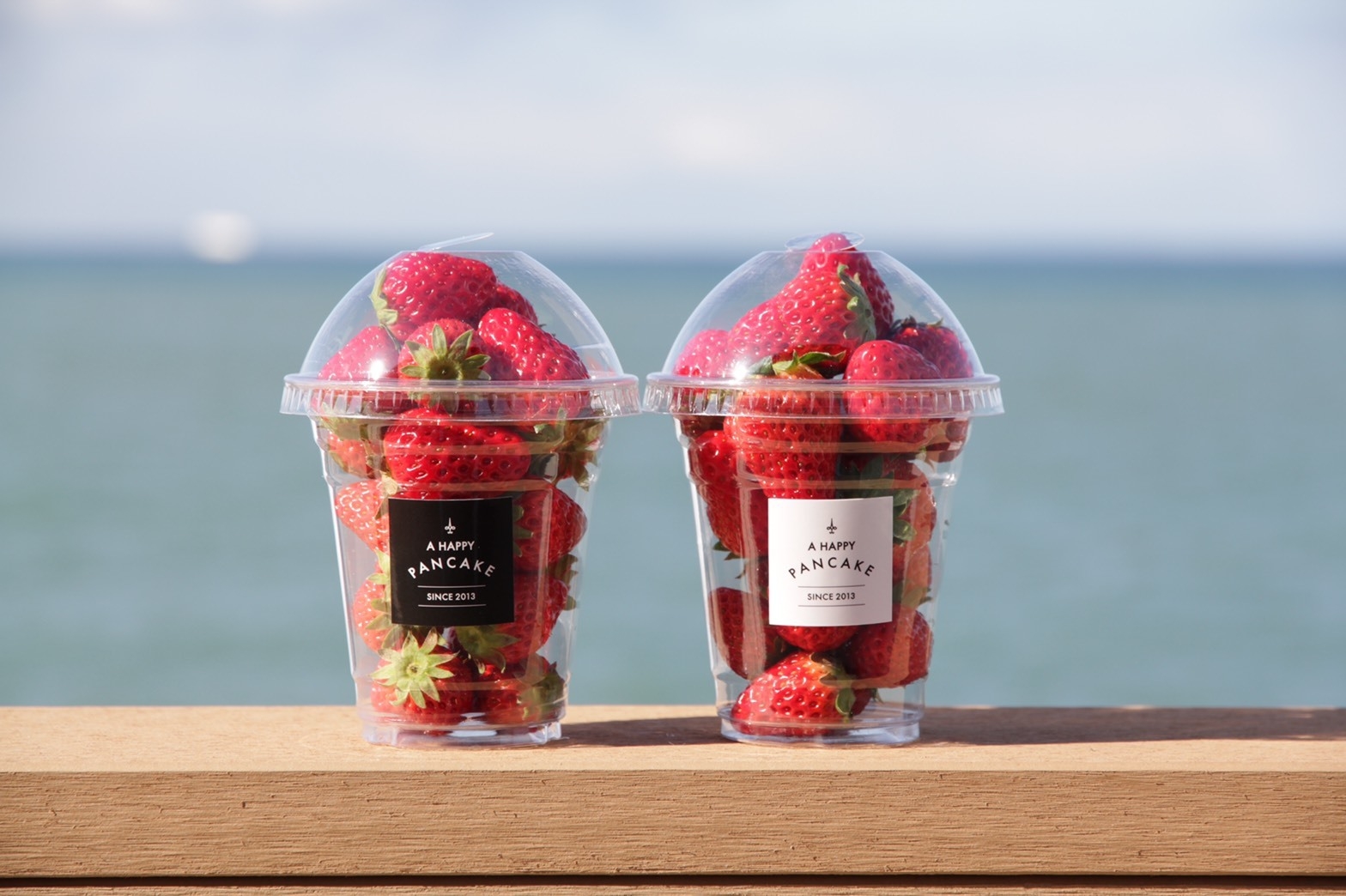 「幸せのいちご農園の摘みたていちご」 1パック600円(税別)