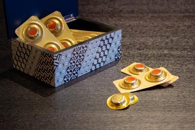 火を使わないお灸（イメージ）