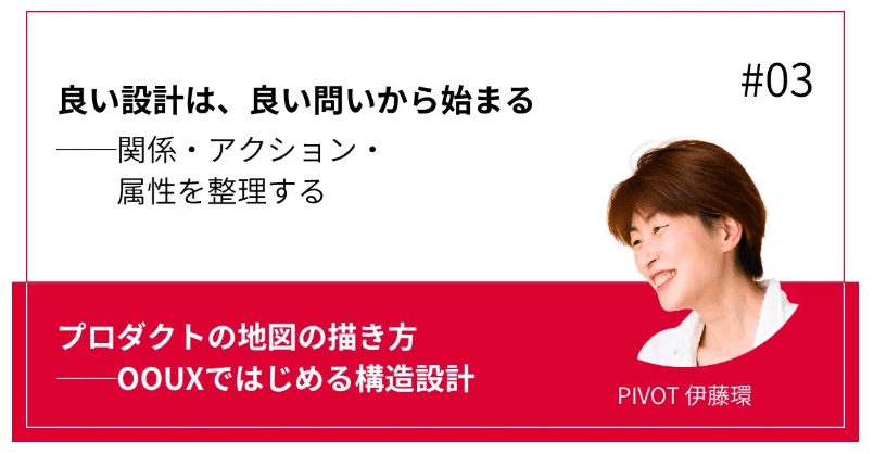 【ProductZine連載】良い設計は、良い問いから始まる——プロダクト構造を具体化する3つの観点｜株式会社PIVOT