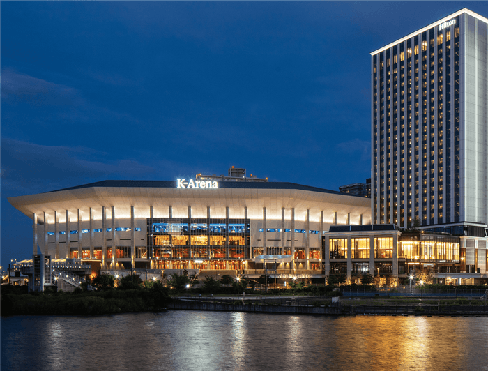 Kアリーナ横浜外観(夜景)