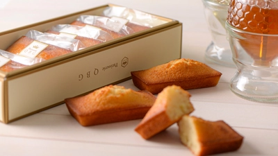累計100万個突破のロングセラー商品「はちみつフィナンシェ」がニューアルリ！ひまわりの花のはちみつでバターやアーモンドの風味がさらに引き立つ【パティスリーQBG】