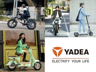 電動二輪モビリティ世界最大級のYADEA　 今年もCYCLE MODE TOKYO 2025に出展