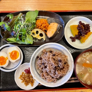 酵素玄米＆黒千石大豆のお味噌のデトックスランチ　