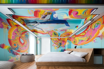 Mon Koutaro Ooyama (#BCTION, DOPPEL) " NEXTEFX - Abstract Dragon ", BnA Alter Museum, photo by Tomooki Kengaku