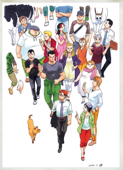 「銀の匙 Silver Spoon展」書き下ろしイラスト(C)荒川弘/小学館