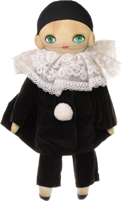 ピエロのポリチネロ人形(『私の部屋』No.33 1977年)1977年頃 ⒸR.S.H/RUNE