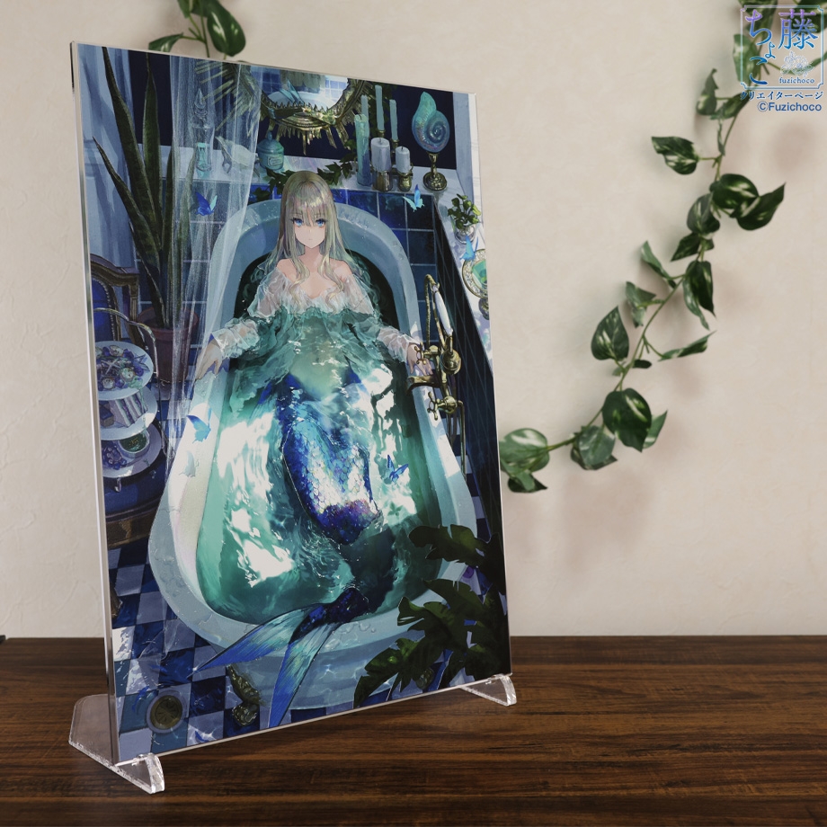 アクリルアート (2.5Dタイプ)「浴室の秘密」