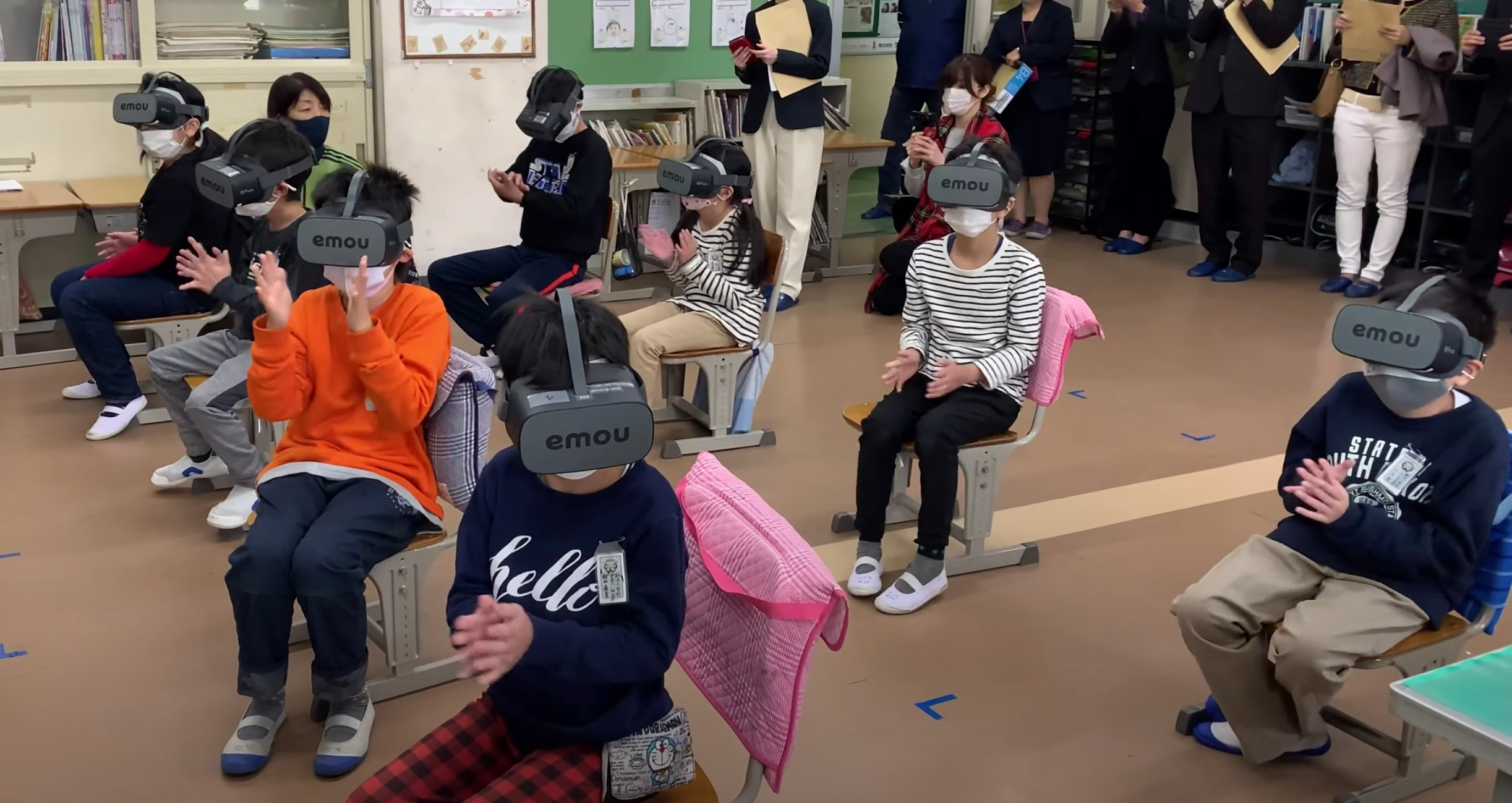 公立小学校の特別支援学級で初のVR授業、公開実証を実施！コミュニケーションスキル高群の７５％が改善へ