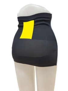 後側　腰サポート編み構成部