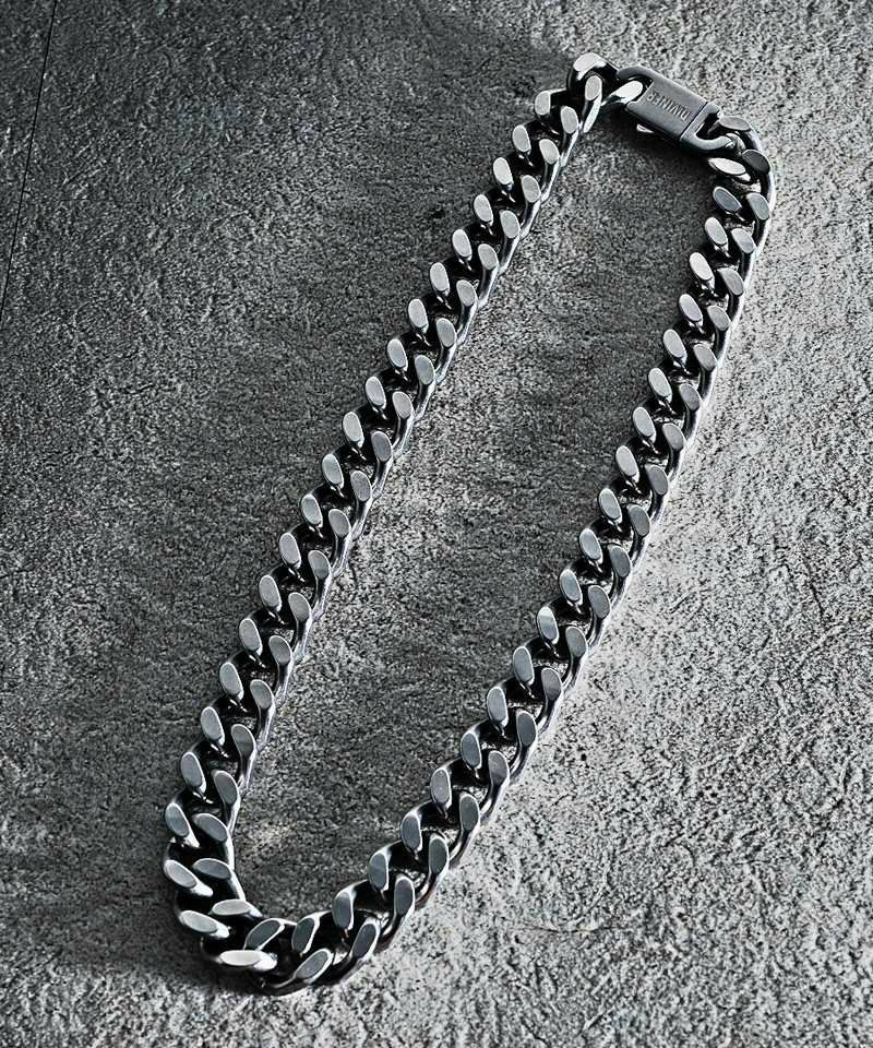 Flatlink Chain Necklace(シルバー)