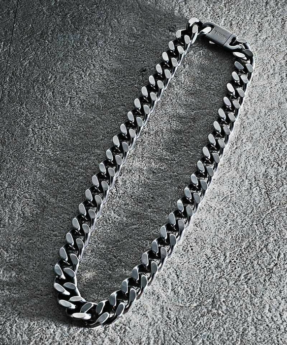 Flatlink Chain Necklace(シルバー)