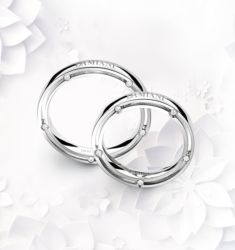 ディ・サイド マリッジリング PT×ダイヤモンド