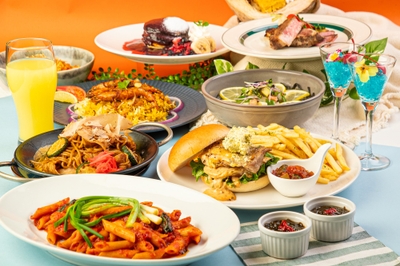 イタリアン × 沖縄はいさいブッフェ※イメージです