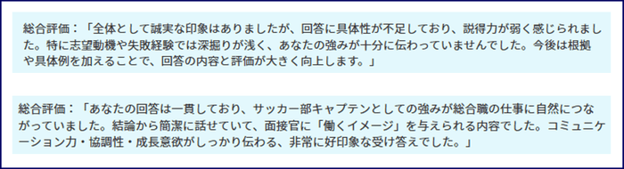 総合評価サンプル