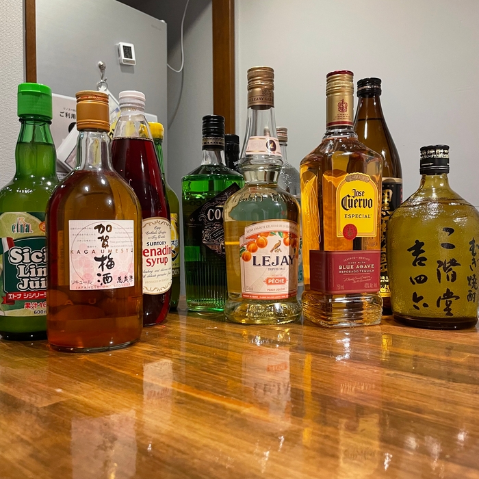 飲み放題プランのドリンク