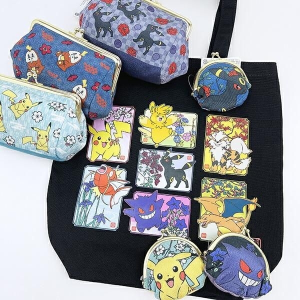 ポケモンの和柄バッグ