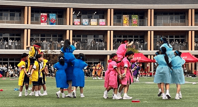 令和7年（2025年）実施の運動会の様子
