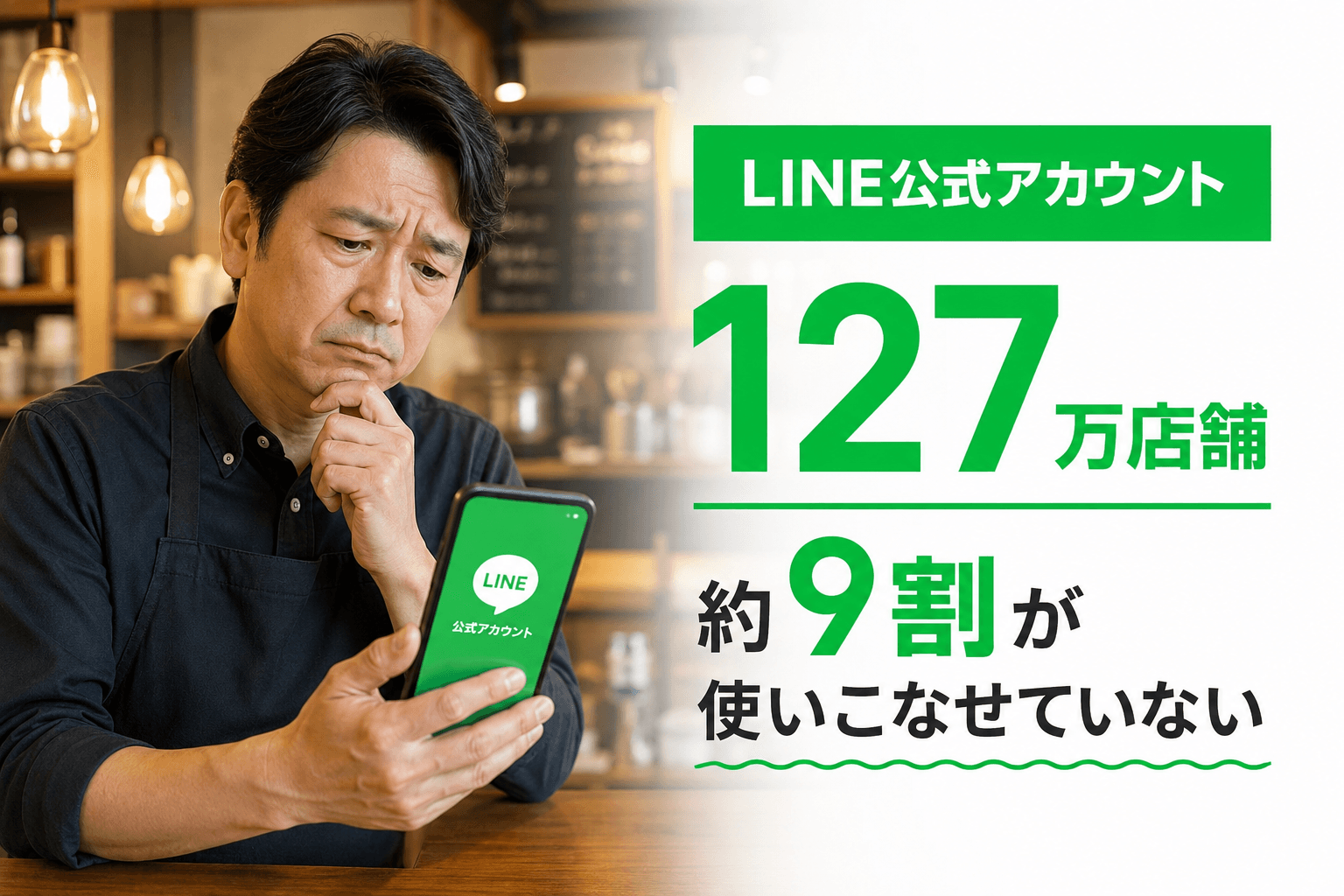 LINE公式アカウント、9割の店舗が「使いこなせず」有料化の波にどう対応するか