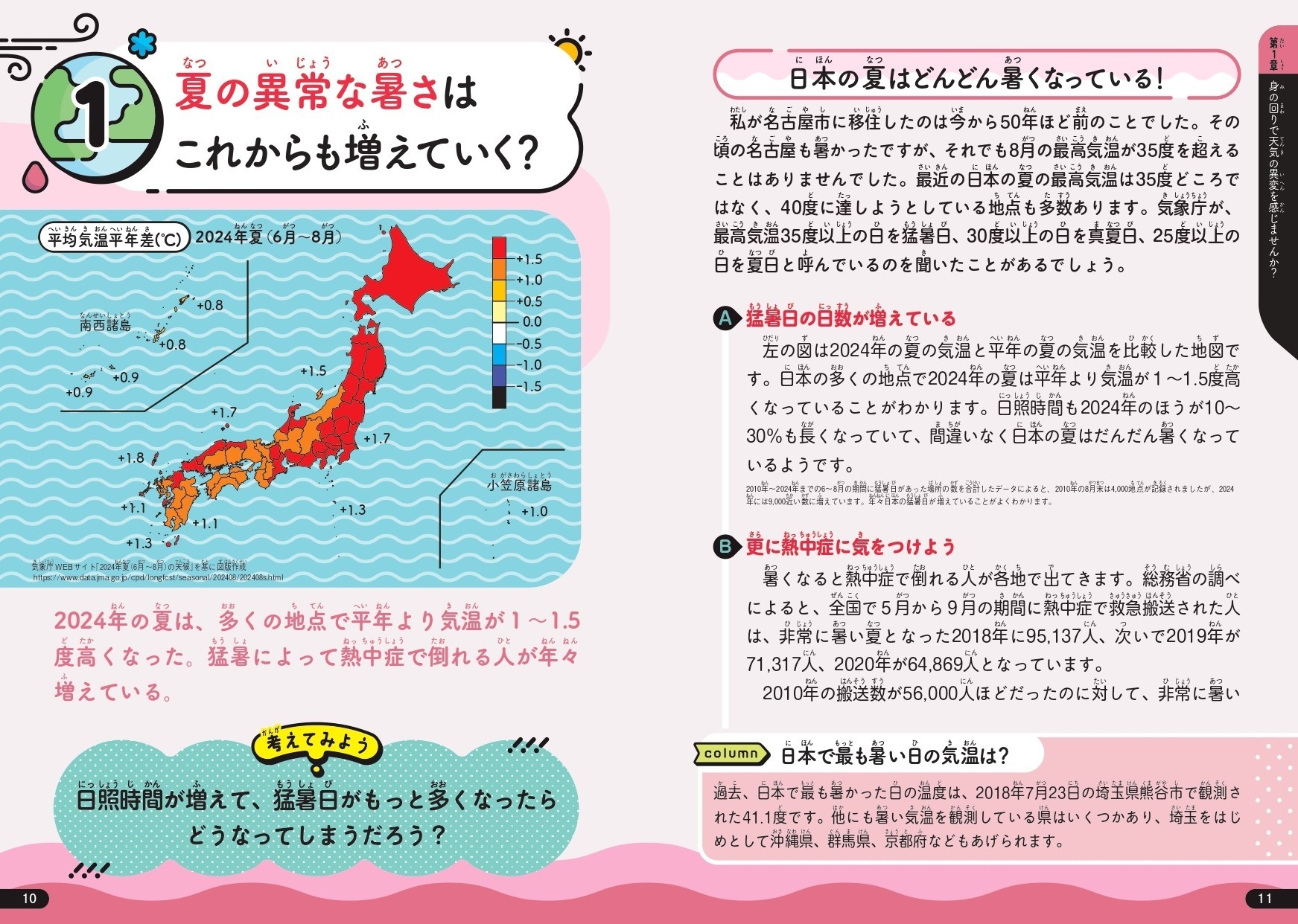 夏の異常な暑さはこれからも増えていく?