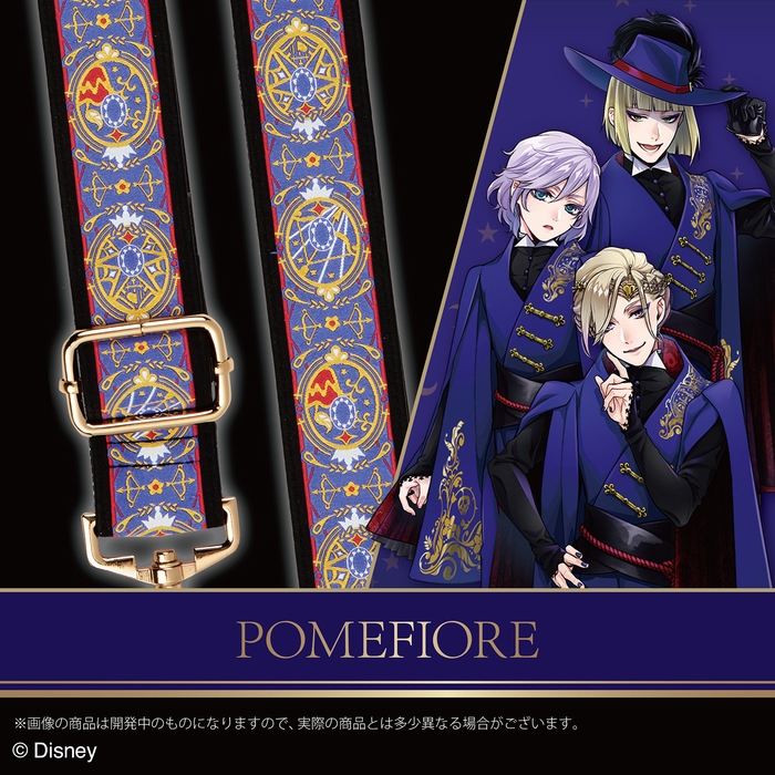 ディズニー ツイステッドワンダーランド ショルダーストラップ(ポムフィオーレ 商品イメージ2)