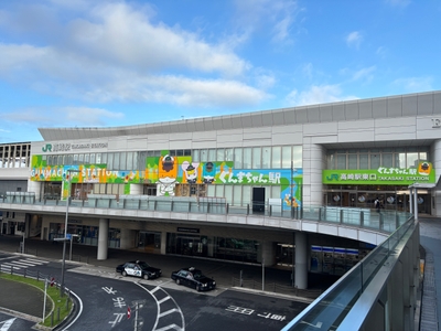 装飾（東口壁面）