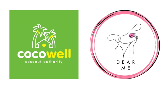 cocowell x DEAR ME ロゴ