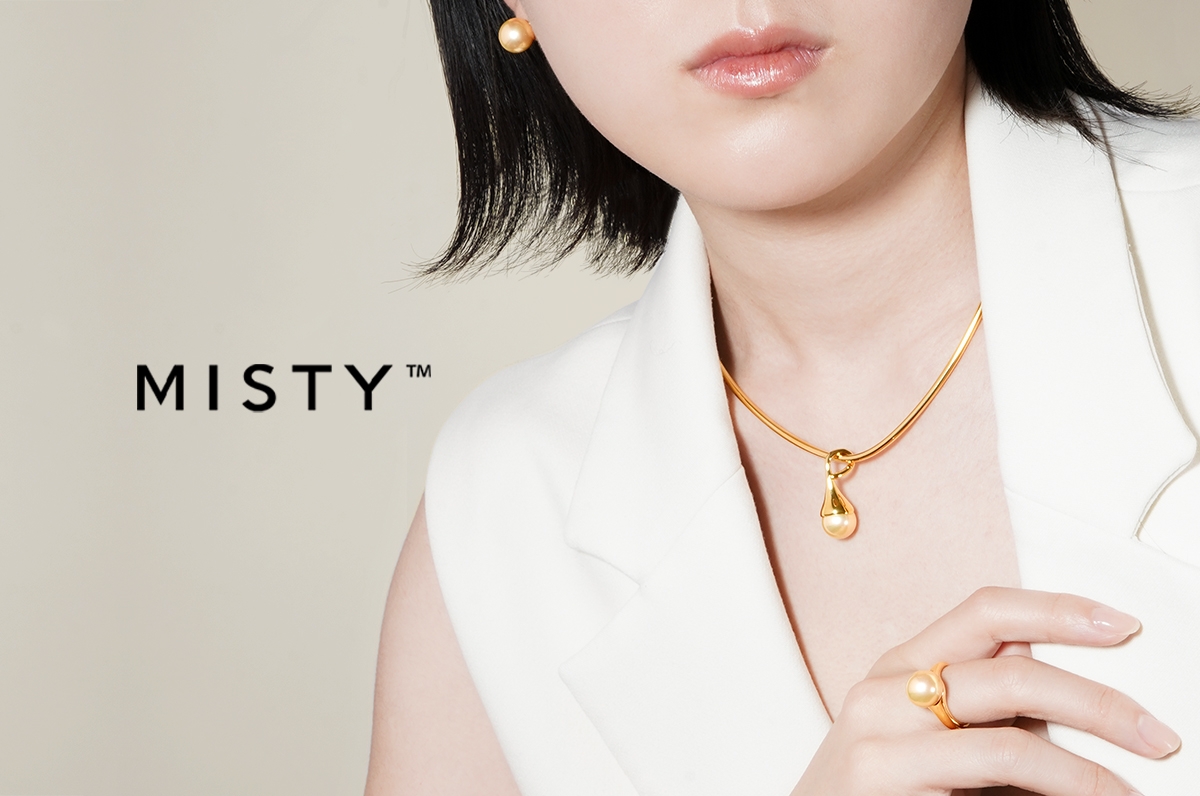 フォルムと普遍的な美しさを追及するジュエリーブランド「MISTY」銀座三越にて7/19(水)～25(火)期間限定ショップを開催