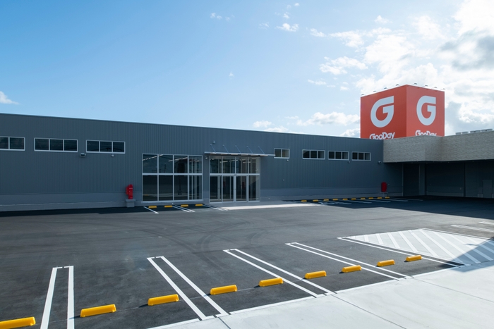 グッデイ大野城店 2階正面