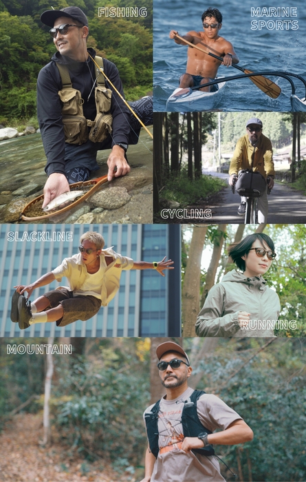 ハードなアウトドアにも着用可能