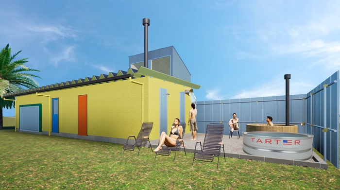 サウナ外観イメージ 2