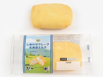 しあわせクレープ　北海道ミルク　画像　イメージ