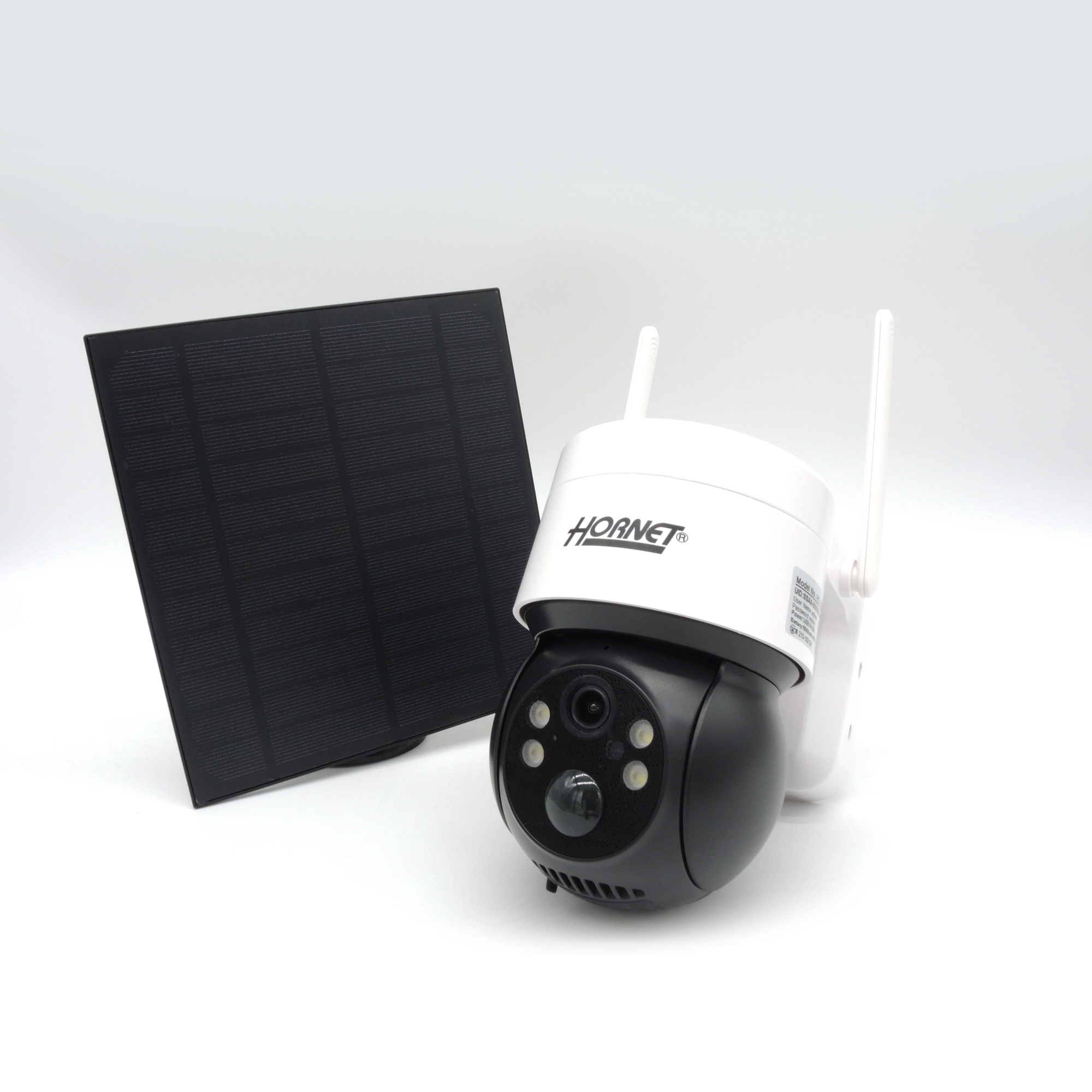 HORNET ソーラーパネル式AI防犯カメラ HC-216BX