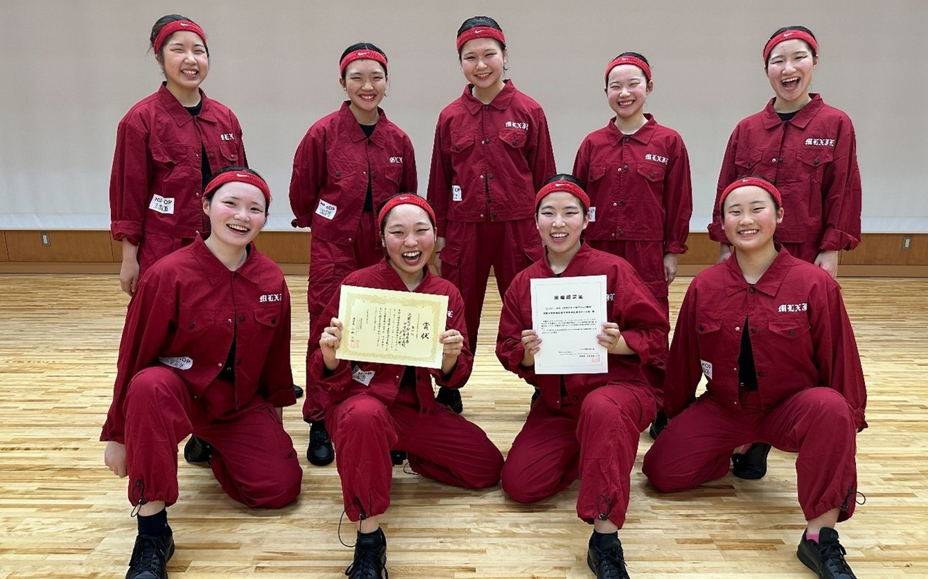 近畿大学附属広島中学校東広島校ダンス部　全国中学校ダンスドリル選手権大会に10大会連続出場