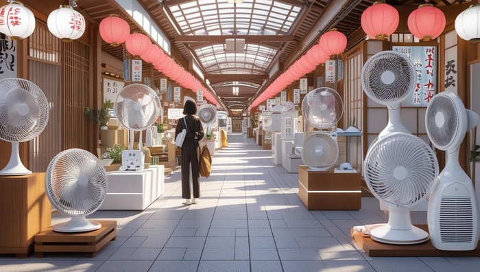 日本の扇風機市場